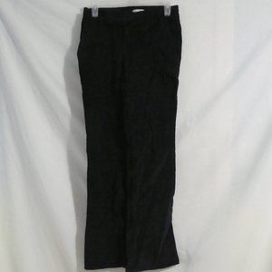 CALVIN KLEIN | size 0 | Black Cords / Corduroy Pants